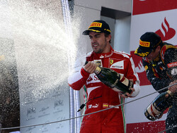 Alonso will be happy if he can "taste champagne" again