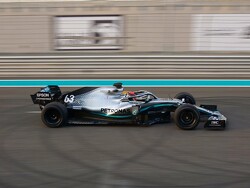 Russell completes 18-inch tyre testing in Abu Dhabi for Pirelli