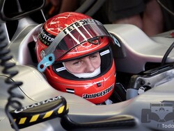 Mercedes van Michael Schumacher wordt geveild