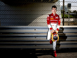 Charles Leclerc does testing for 2017 GP3 cars
