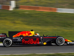 The first morning of pre-season testing with Daniel Ricciardo