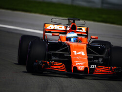 Alonso cheerful despite large time deficit in qualifying