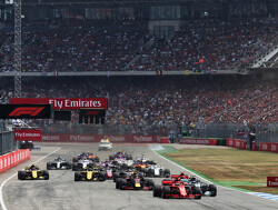 Starting grid for the 2019 German Grand Prix