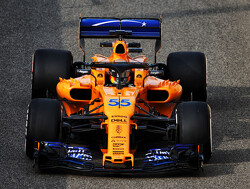 Sainz makes first appearance for McLaren