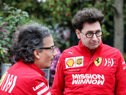 'Binotto meer op de achtergrond, Ferrari leunt op Mekies en Rueda'