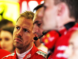 Vettel plays down Ferrari's gap over Mercedes