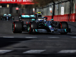 Azerbaijan GP: Bottas holds off Hamilton to win in Baku