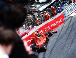 FP3: Leclerc leads Mercedes, Vettel crashes