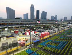 Singapore klaar voor Grand Prix en deelt beelden van opbouw