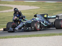 Hamilton reflects on Valencia ride swap with 'legend' Valentino Rossi