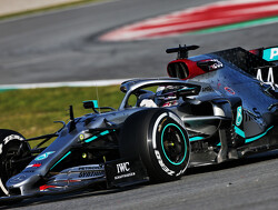 Hamilton leads the opening day of winter testing