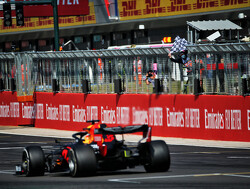 De laatste ronde van Max Verstappen van zijn overwinning in Silverstone