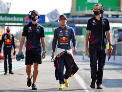 Red Bull en Perez geven demonstratie in Texas