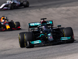 Lewis Hamilton takes over from Verstappen after huge start