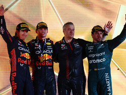 Red Bull grapt met 'groene Red Bull' van Aston Martin