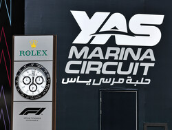 Startopstelling Grand Prix van Abu Dhabi