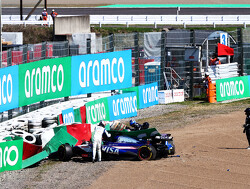 Japanse GP direct stilgelegd na harde crash