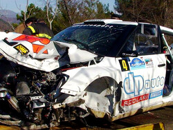Robert Kubica unhurt in Italian rally crash