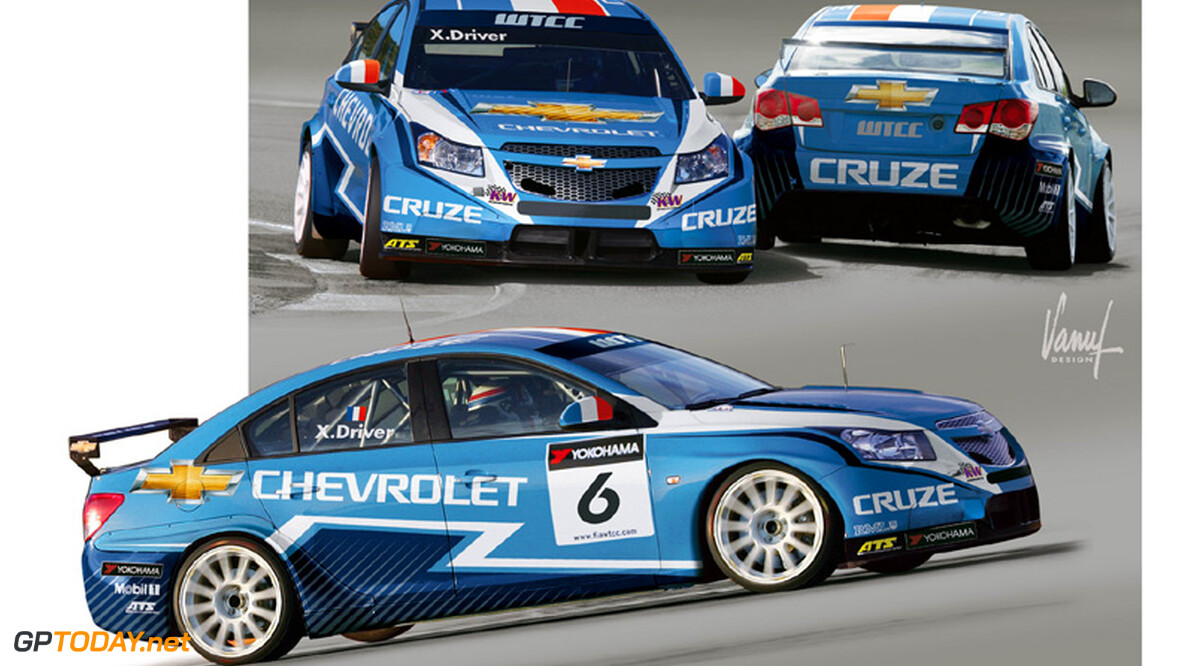 Chevrolet onthult nieuwe livery voor Cruze in 2011
