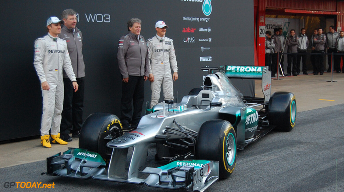 Brawn gelooft in winstkansen Mercedes in 2012 met W03