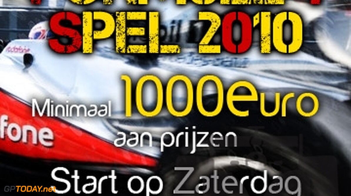 Doe mee aan het F1 Spel en win 1000,-!!!