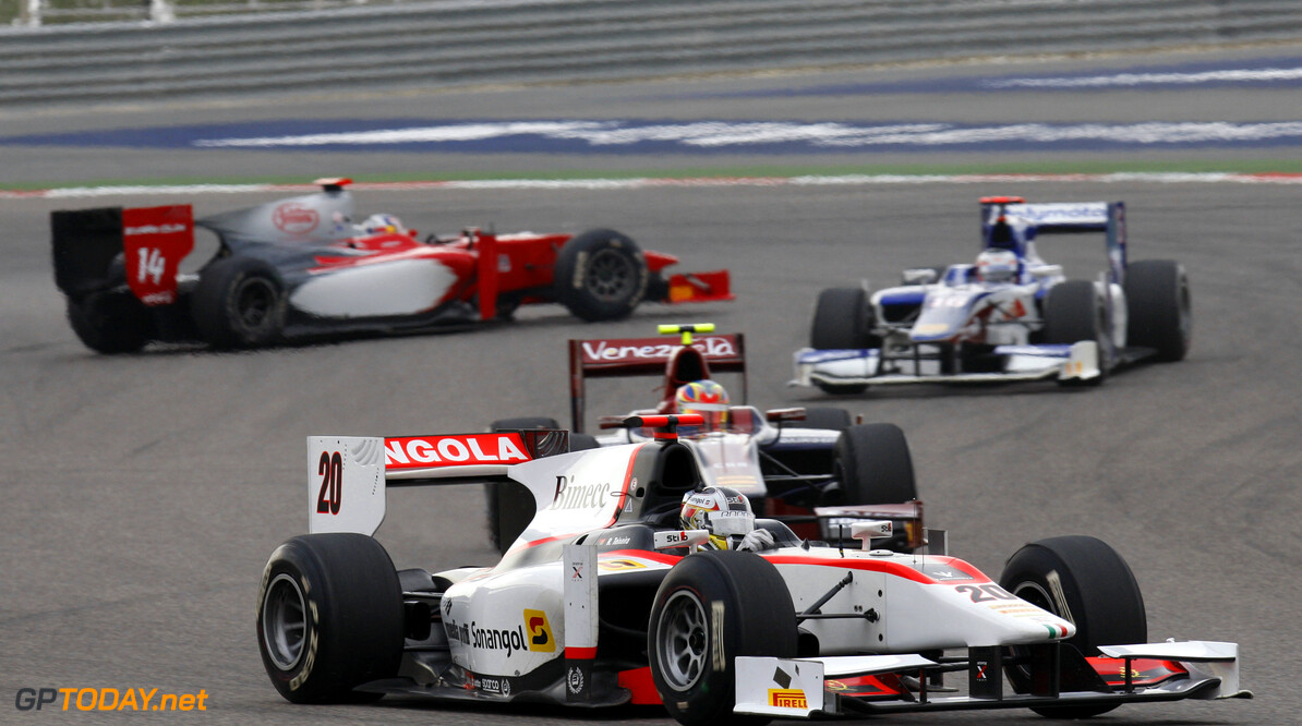 2012 GP2 Series.  Round 3.
Bahrain International Circuit, Sakhir, Bahrain. 27th April. 
Friday Race.
Ricardo Teixeira (POR, Rapax). Action.  
World Copyright: Alastair Staley/GP2 Media Service. 
Ref: Digital Image _O9T0993.jpg










roundthree