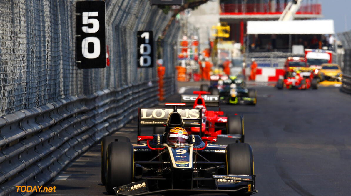 2012 GP2 Series. Round 5. 
Monte Carlo, Monaco. 26th May 2012. 
Saturday Race.
James Calado (GBR, Lotus GP). Action. 
Photo: Alastair Staley/GP2 Media Service. 
Ref: Digital Image _O9T7678.jpg




