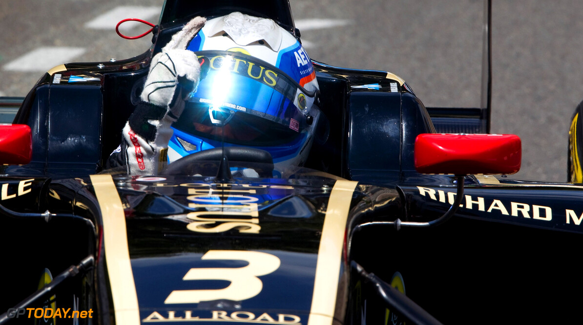 2012 GP3 Series, Round 2.
Monte-Carlo, Monaco. 25th May 2012. Friday Race 1.
Race 1 winner Aaro Vainio (FIN, Lotus GP) celebrates. 
Photo: Charles Coates/GP3 Media Service. 
ref: Digital Image_X5J8570.jpg
