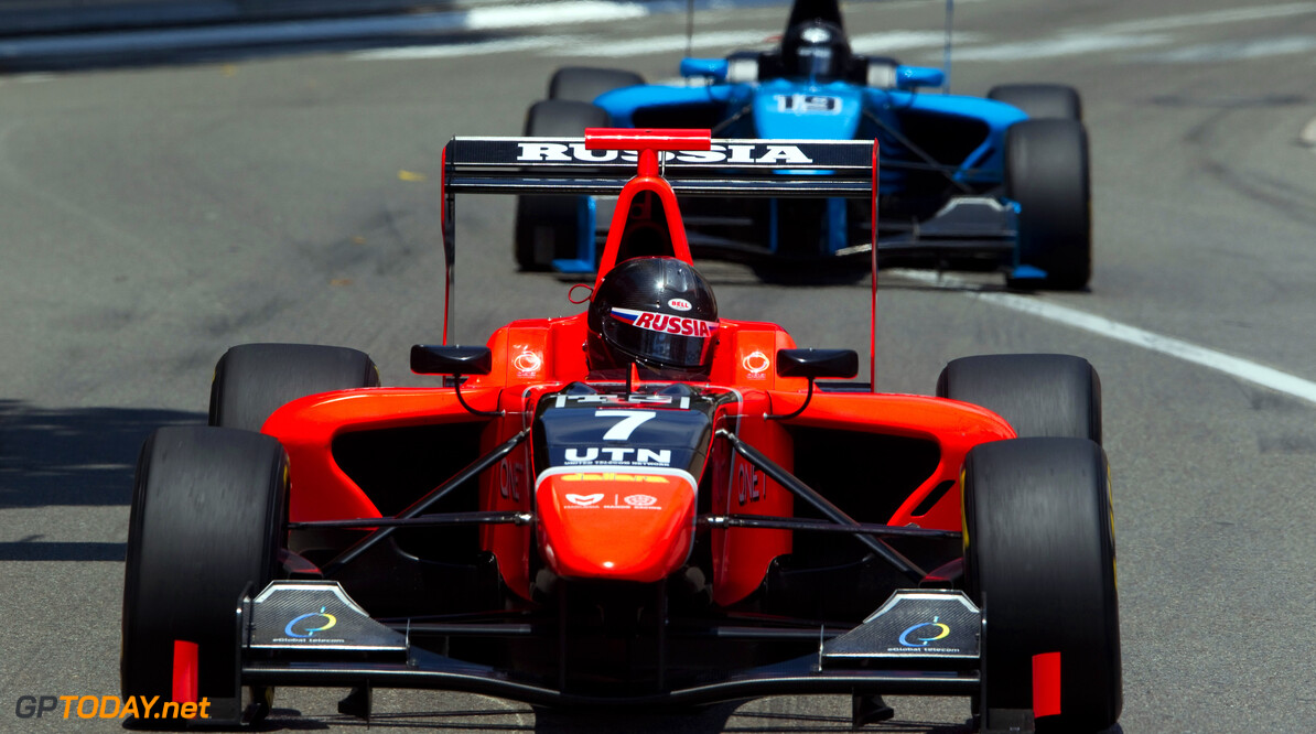 2012 GP3 Series, Round 2.
Monte-Carlo, Monaco. 25th May 2012. Friday Race 1.
Dmitry Suranovich (RUS, Marussia Manor Racing) Action.  
Photo: Charles Coates/GP3 Media Service. 
ref: Digital Image_X5J8130.jpg