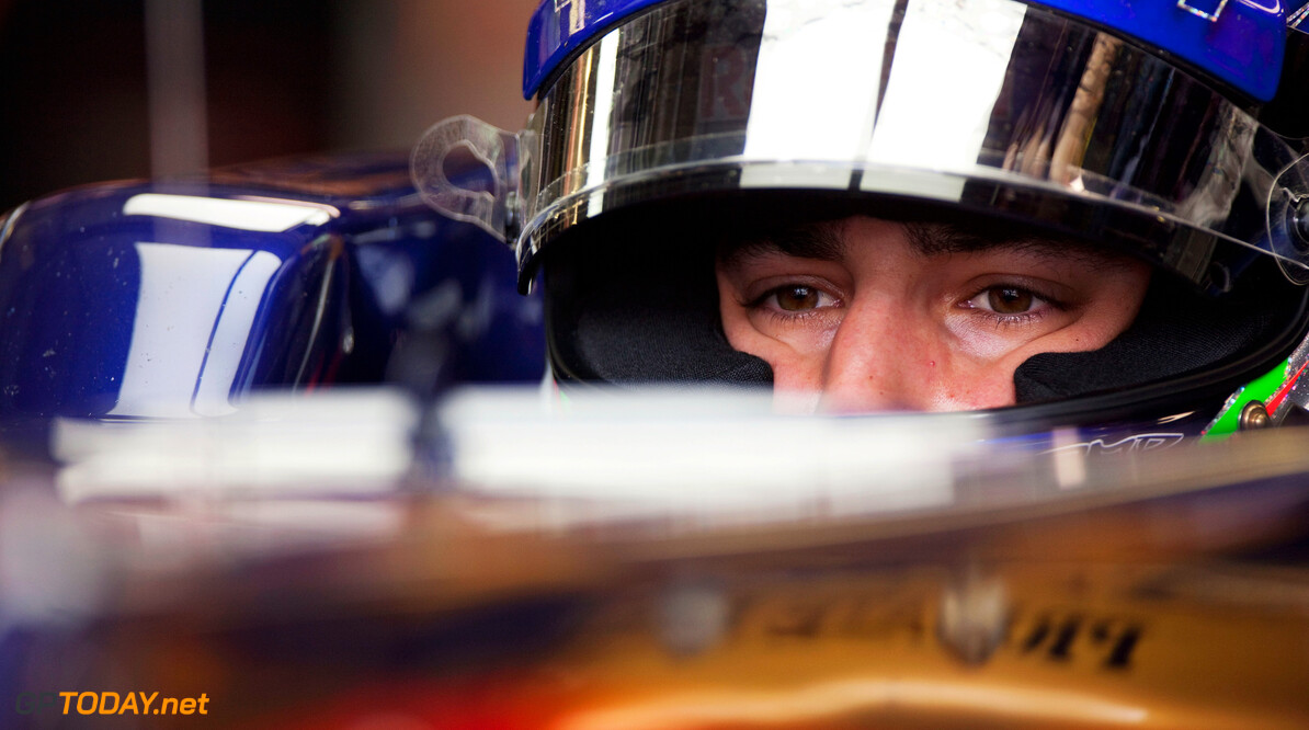 141017822KR00083_F1_Grand_P
BUDAPEST, HUNGARY - JULY 27:  Daniel Ricciardo of Australia and Scuderia Toro Rosso prepares to drive during practice for the Hungarian Formula One Grand Prix at the Hungaroring on July 27, 2012 in Budapest, Hungary.  (Photo by Peter Fox/Getty Images) *** Local Caption *** Daniel Ricciardo
F1 Grand Prix of Hungary - Practice
Peter Fox
Budapest
Hungary

Formula One Racing