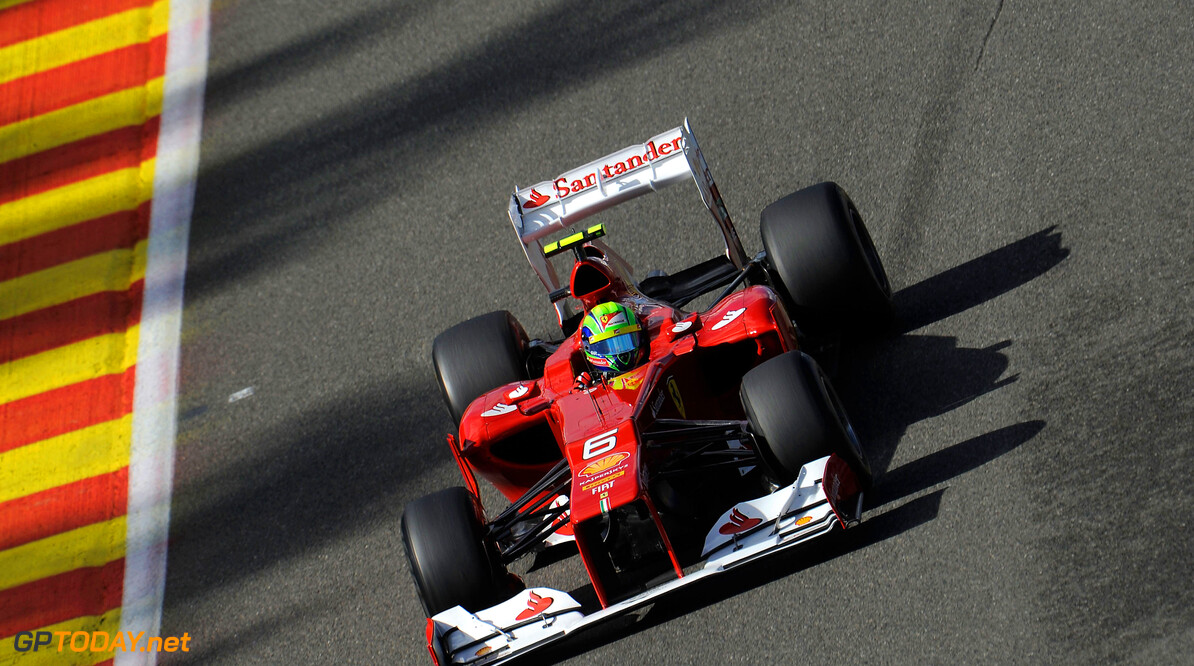 Ferrari using foot-activated 'DRS' pedal