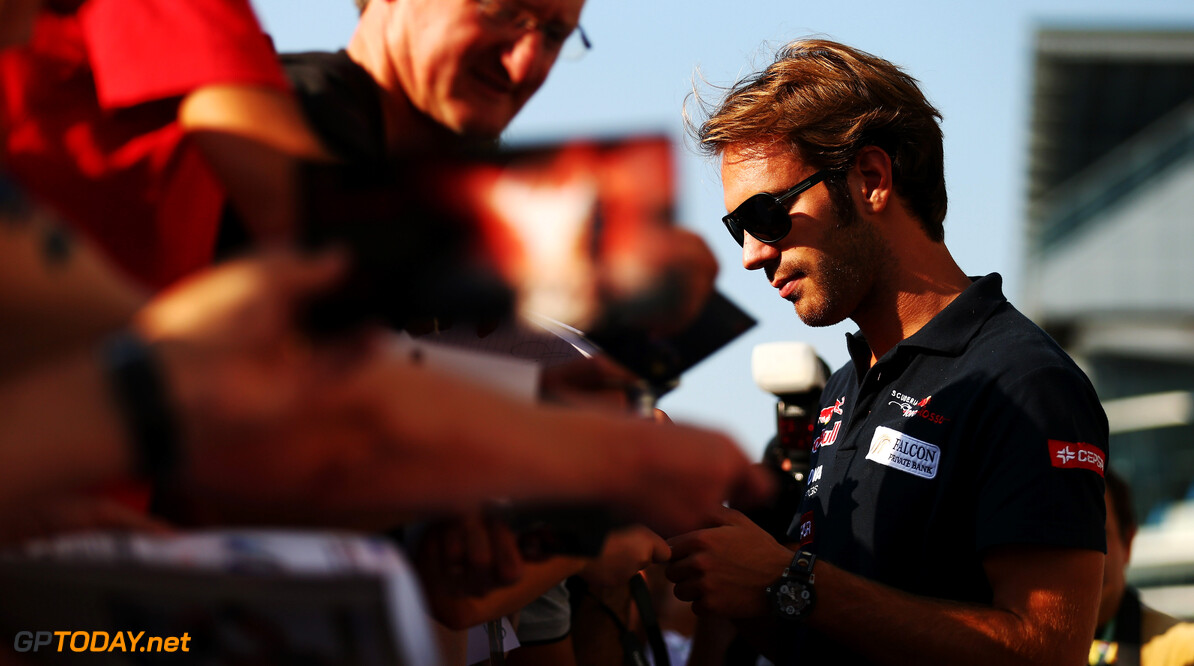 141017940KR00119_F1_Grand_P
MONZA, ITALY - SEPTEMBER 06:  Jean-Eric Vergne of France and Scuderia Toro Rosso signs autographs for fans during previews to the Italian Formula One Grand Prix at the Autodromo Nazionale di Monza on September 6, 2012 in Monza, Italy.  (Photo by Clive Mason/Getty Images) *** Local Caption *** Jean-Eric Vergne
F1 Grand Prix of Italy - Previews
Clive Mason
Monza
Italy

Formula One Racing