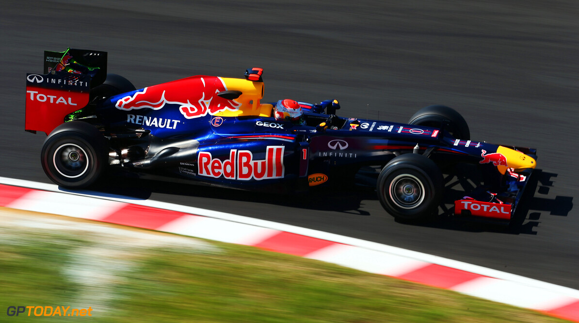 141020456KR00220_F1_Grand_P
SUZUKA, JAPAN - OCTOBER 05:  Sebastian Vettel of Germany and Red Bull Racing drives during practice for the Japanese Formula One Grand Prix at the Suzuka Circuit on October 5, 2012 in Suzuka, Japan.  (Photo by Clive Mason/Getty Images) *** Local Caption *** Sebastian Vettel
F1 Grand Prix of Japan - Practice
Clive Mason
Suzuka
Japan

Formula One Racing