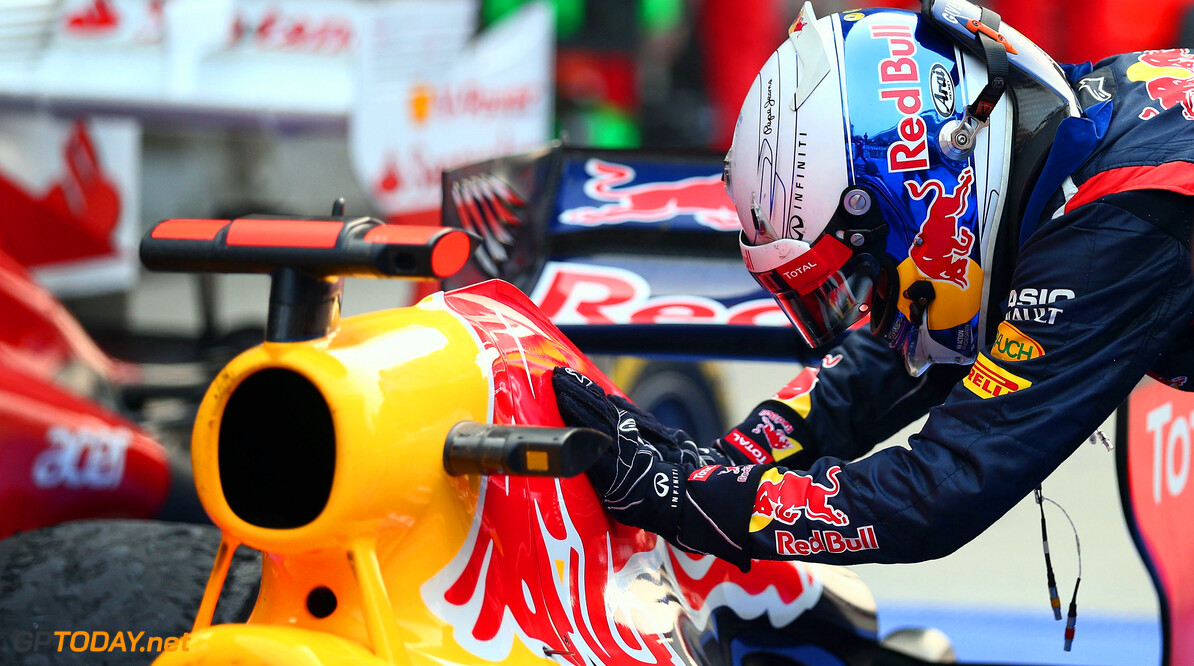 Sebastian Vettel reaches first 'match point' of 2012 title