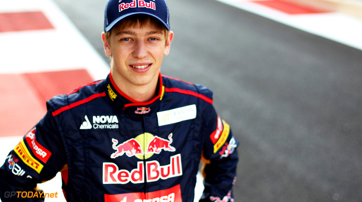 155720872AH00115_F1_Young_D
ABU DHABI, UNITED ARAB EMIRATES - NOVEMBER 07:  Johnny Cecotto Jr. of Venezuela and testing for Scuderia Toro Rosso during the F1 Young Driver Test at Yas Marina Circuit on November 7th, 2012 in Abu Dhabi, United Arab Emirates.  (Photo by Andrew Hone/Getty Images) *** Local Caption *** Johnny Cecotto Jr.
F1 Young Driver Tests - Abu Dhabi
Andrew Hone
Abu Dhabi
United Arab Emirates

Formula One Racing