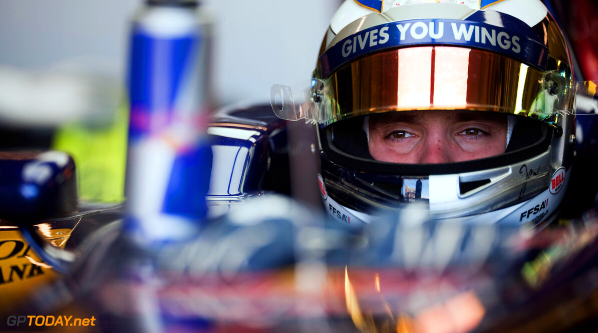 141020892KR00301_F1_Grand_P
AUSTIN, TX - NOVEMBER 16:  Jean-Eric Vergne of France and Scuderia Toro Rosso is seen during practice for the United States Formula One Grand Prix at the Circuit of the Americas on November 16, 2012 in Austin, Texas.  (Photo by Peter Fox/Getty Images) *** Local Caption *** Jean-Eric Vergne
F1 Grand Prix of USA - Practice
Peter Fox
Austin
United States

Formula One Racing