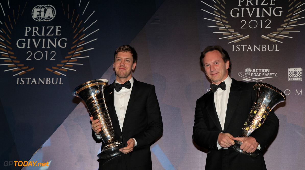 FIA Prize Giving Gala 2012 - Istanbul - FIA Formula One World Championship - Sebastian Vettel - Christian Horner