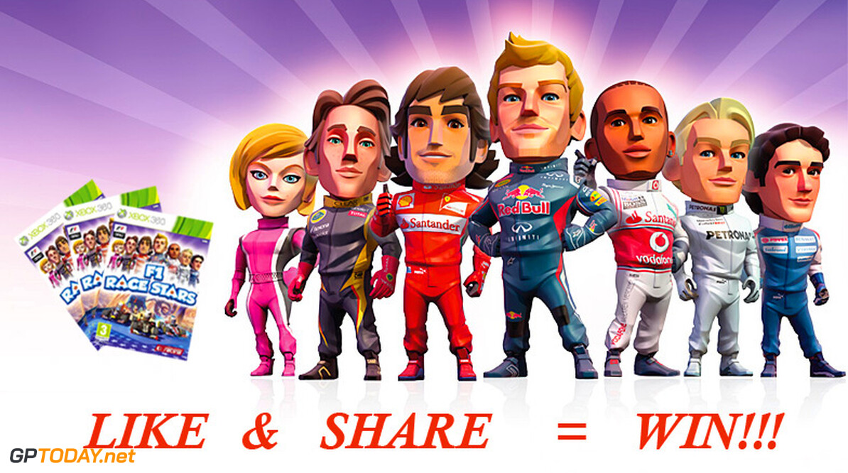 Wil jij het spel F1 Race Stars winnen?