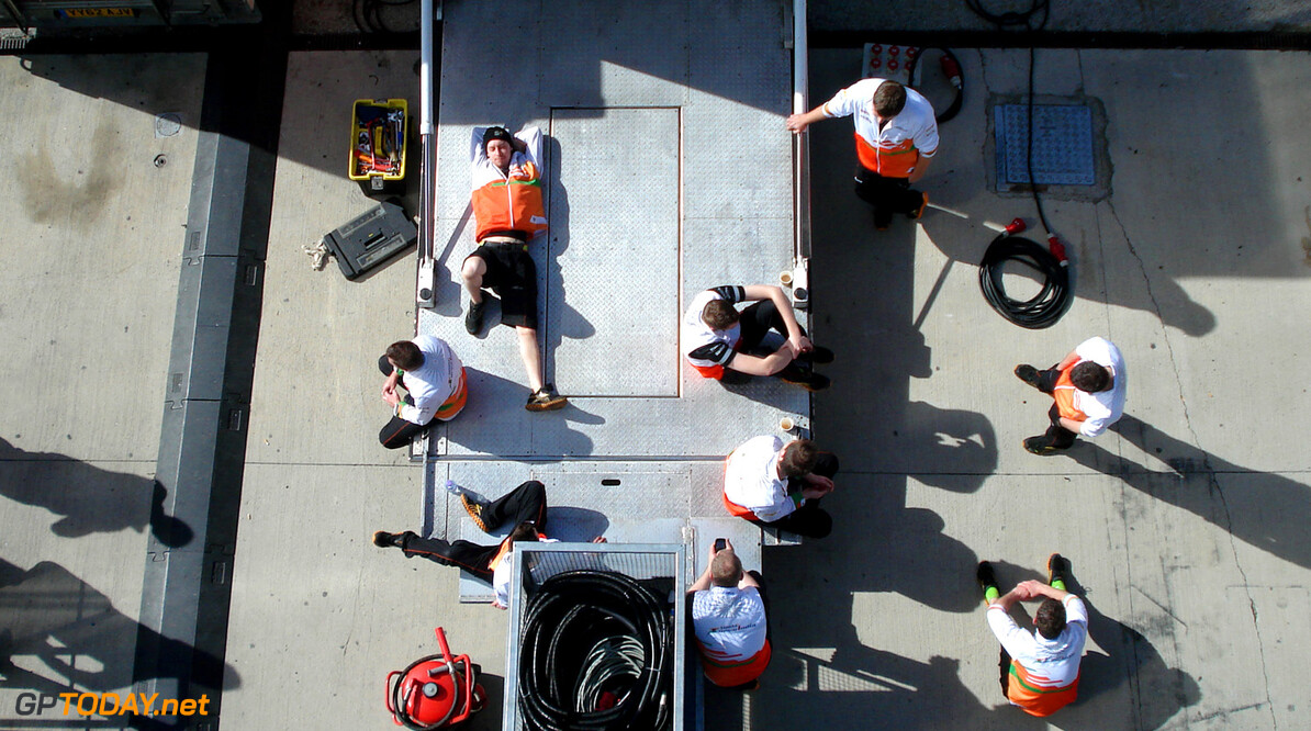 <b>Foto's:</b> Jerez prepareert zich voor eerste testweek van 2013