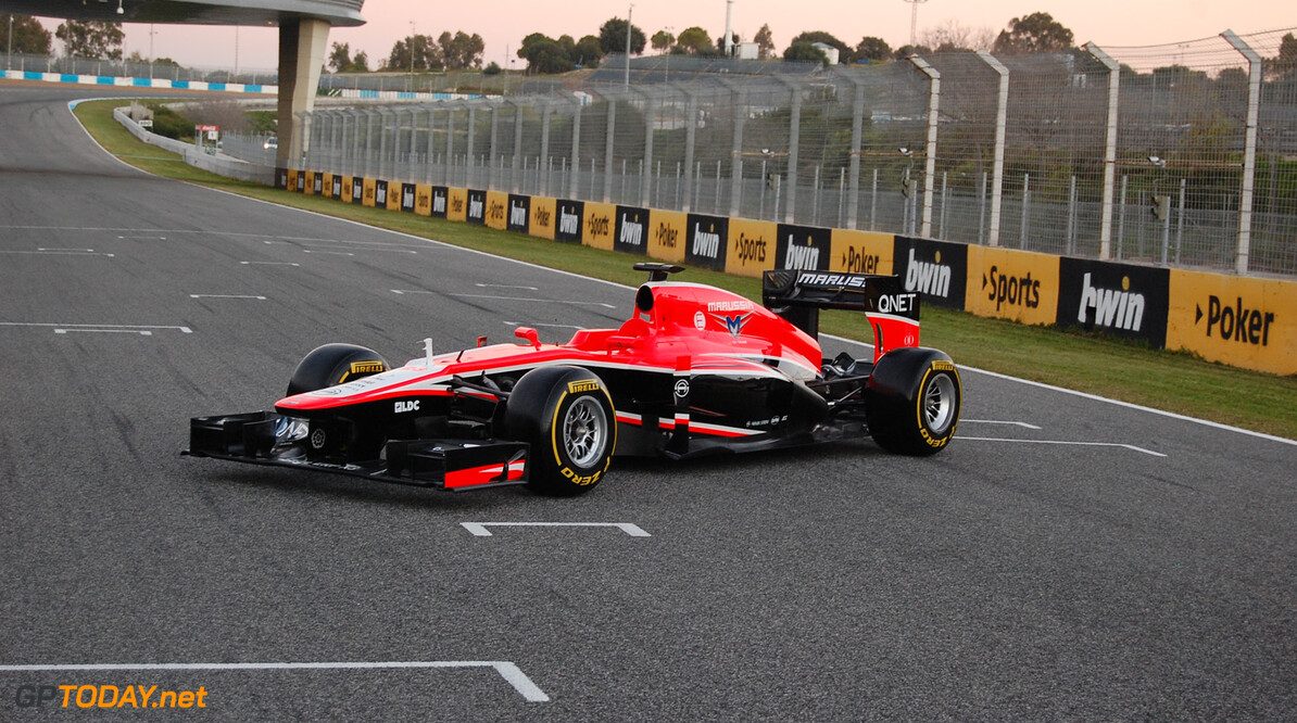 F1 Launch: Marussia MR02