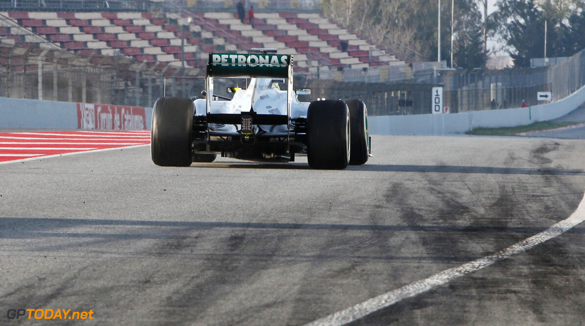 <b>Testoverzicht:</b> Mercedes snelste tijd plus de meeste ronden