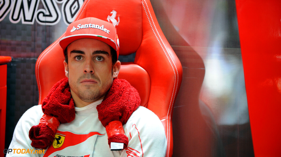Alonso hopes a little bit of bad luck strikes Vettel