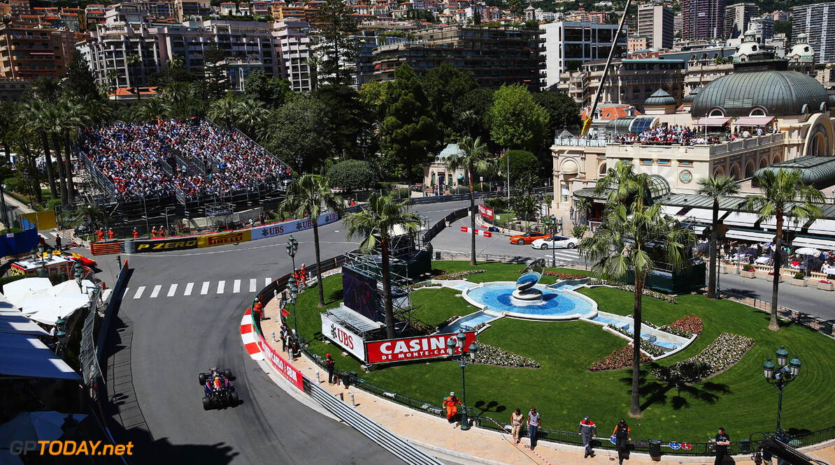 163377280KR00398_F1_Grand_P
MONTE-CARLO, MONACO - MAY 23:  Mark Webber of Australia and Infiniti Red Bull Racing drives through Casino Square during practice for the Monaco Formula One Grand Prix at the Circuit de Monaco on May 23, 2013 in Monte-Carlo, Monaco.  (Photo by Mark Thompson/Getty Images) *** Local Caption *** Mark Webber
F1 Grand Prix of Monaco - Practice
Mark Thompson
Monte-Carlo
Monaco

Formula One Racing formula 1 Auto Racing Monaco F1 Grand Prix Monaco Formula One Grand Prix Formula One Grand Prix