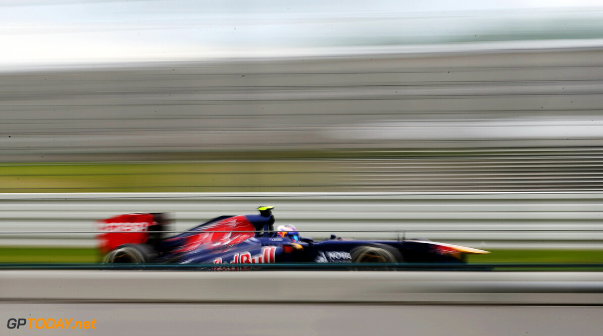 166985782KR00273_F1_Grand_P
NUERBURG, GERMANY - JULY 05:  Daniel Ricciardo of Australia and Scuderia Toro Rosso drives during practice for the German Grand Prix at the Nuerburgring on July 5, 2013 in Nuerburg, Germany.  (Photo by Mark Thompson/Getty Images) *** Local Caption *** Daniel Ricciardo
F1 Grand Prix of Germany - Practice
Mark Thompson
Nuerburg
Germany

Nurburg Nurburgring