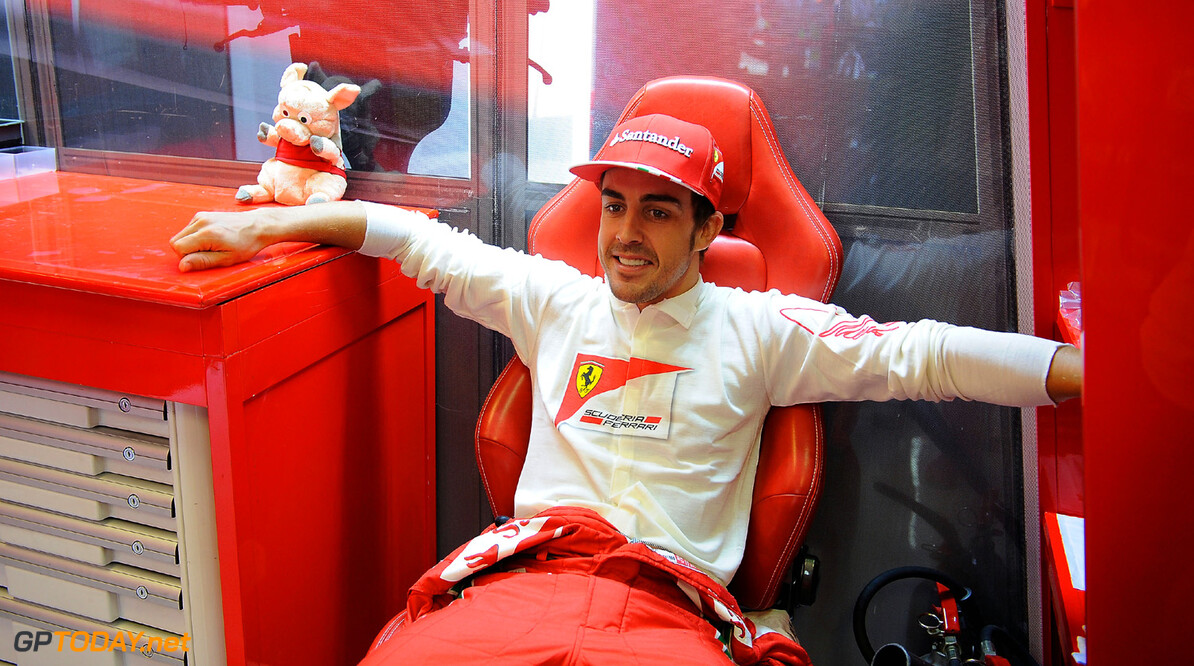 Alonso has little hope for second place for Ferrari