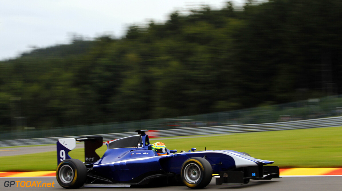 2013 GP3 Series. Round 6. 
Circuit de Spa-Francorchamps, Spa, Belgium. 24th August.
Saturday Qualifying. 
Alexander Sims (GBR, Carlin). Action. 
World Copyright: Alastair Staley/GP3 Media Service 
ref: Digital Image _A8C1351.jpg