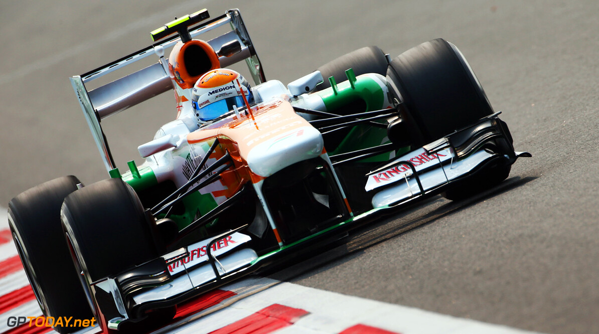 Sutil smiles as his future in F1 is now secure