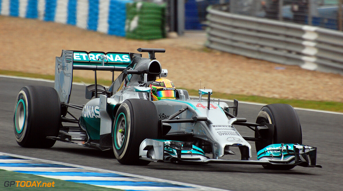 Mercedes-duo zeer te spreken over geslaagde test Jerez