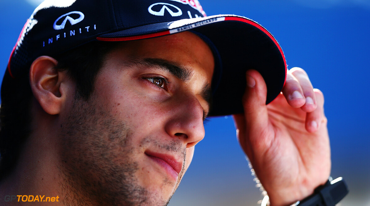 477191325XX00252_Australian
MELBOURNE, AUSTRALIA - MARCH 13:  Daniel Ricciardo of Australia and Infiniti Red Bull Racing is interviewed in the paddock during previews to the Australian Formula One Grand Prix at Albert Park on March 13, 2014 in Melbourne, Australia.  (Photo by Clive Mason/Getty Images) *** Local Caption *** Daniel Ricciardo
Australian F1 Grand Prix - Previews
Clive Mason
Melbourne
Australia

Formula One Racing formula 1 Auto Racing Formula 1 Australian Grand Prix Australian Formula One Grand Prix Formula One Grand Prix Australia F1 Grand Prix