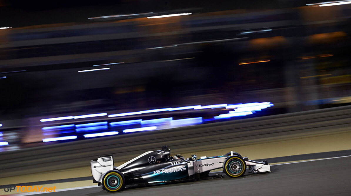 Rosberg pakt pole position in Bahrein
